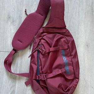 Patagonia Maroon Sling Bag